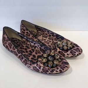 Leopard shoes White House Black Market Size 10M